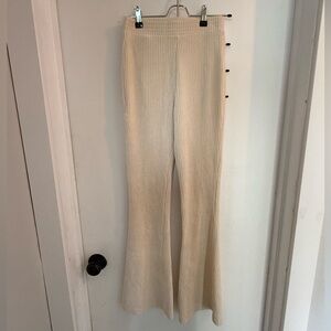 Aerie Velour Cream Pants